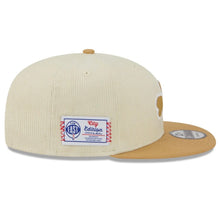 Boston Celtics 2025 City Edition Chrome White Corduroy 9FIFTY Snapback