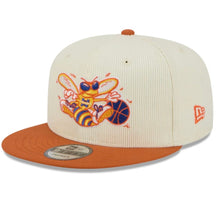 Charlotte Hornets 2025 City Edition Chrome White Corduroy 9FIFTY Snapback