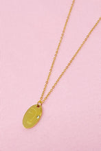Oblong Face Necklace
