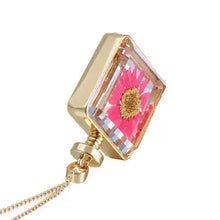 Coral Floral Big Wildflower Necklace