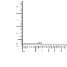 .925 Sterling Silver 1/10 Cttw Round-Cut Diamond Links of Flame Bracelet (I-J Color, I3) - 7.25"