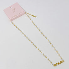 Mama Pearl Chain Necklace